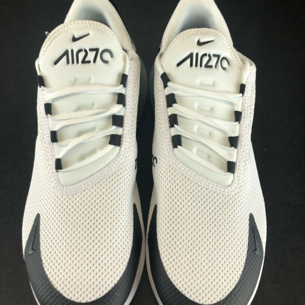 Nike Women Air Max 270 White Black Floral Print Running Shoes AR0499-100 RARE - Picture 12 of 12